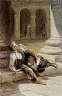 Tired Minstrels by Augustus Edwin Mulready